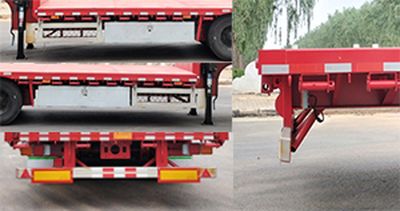 Zhenyuhang  NDZ9400TDP Low flatbed semi-trailer