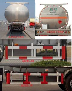 Shengrun  SKW9402GYYL Aluminum alloy oil transport semi-trailer