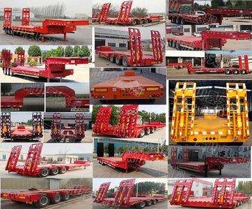 Longyu Tianxiang  TXC9382TDP Low flatbed semi-trailer