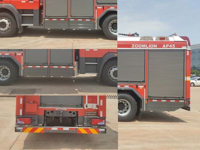 Zhonglian Automobile ZLF5165GXFAP45 Compressed air foam fire truck