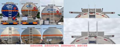 Ruijiang  WL9400GYYL Aluminum alloy oil transport semi-trailer