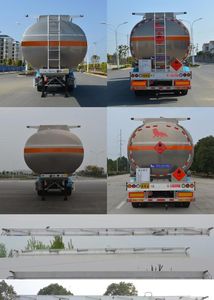 Ouman  HFV9406GYYA Aluminum alloy oil transport semi-trailer