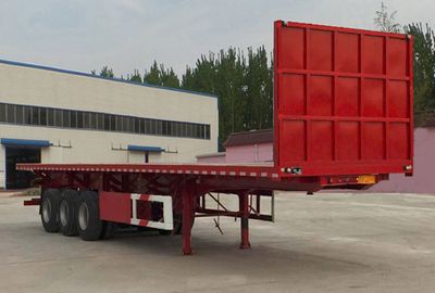 Yongxing Business Brand Automobile STS9401ZZXPC Flat dump semi-trailer