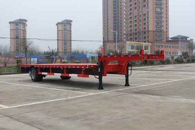 Wanqi AutomobileCTD9180TDPLow flatbed semi-trailer