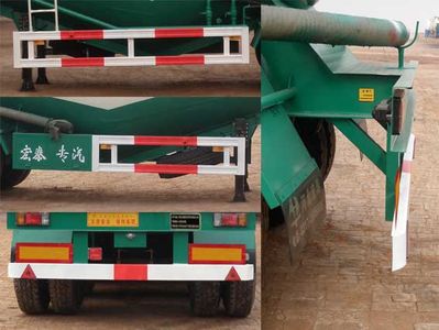 Zhengkang Hongtai brand automobiles HHT9400GXH Lower ash semi-trailer