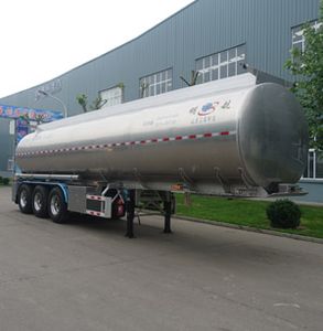 Minghang  ZPS9408GSY Aluminum alloy edible oil transportation semi-trailer