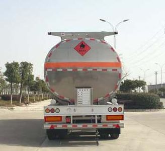 Chufei  CLQ9350GYYBA Aluminum alloy oil transport semi-trailer