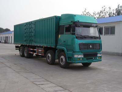 CNHTC Tongyu brand automobiles MT5310XXY Box transport vehicle