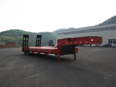 Shenhe  YXG9350TDP Low flatbed semi-trailer