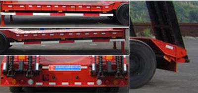 Shenhe  YXG9350TDP Low flatbed semi-trailer