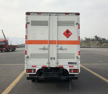 Jianglingjiang Special Brand Automobile JMT5040XRQXGA2 Flammable gas box transport vehicle