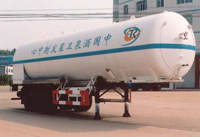 Chuan brand automobile KQF9310GDYFTH Low temperature liquid transport semi-trailer