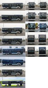 Dongfeng  DFA6110CBEV3 Pure electric low floor city buses