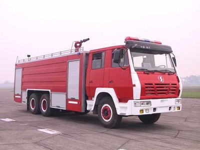 Chuanxiao brand automobiles SXF5250GXFPM100S Foam fire truck