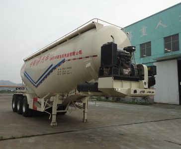 Zhongshang Automobile ZZS9402GXH Lower ash semi-trailer