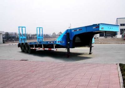 Tuoshan  WFG9300TDP Low flatbed semi-trailer