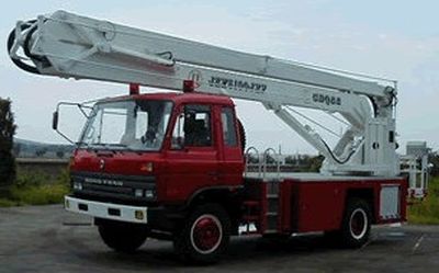 Jinzhong brand automobile JZX5100JXFCDQ22 Climbing platform fire truck