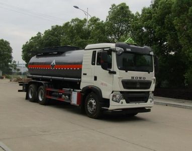 Zhongqi Liwei brand automobiles HLW5260GFWZ6 Tank transport vehicle for corrosive substances