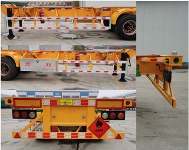 Fuyan Automobile HWL9400TWYEY Transport semi-trailer of dangerous goods tank frame