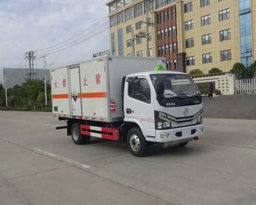 Huatong brand automobiles HCQ5045XFWEQ6 Corrosive goods box transport vehicle