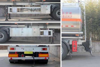 Daiyang  TAG9406GYY Aluminum alloy oil transport semi-trailer