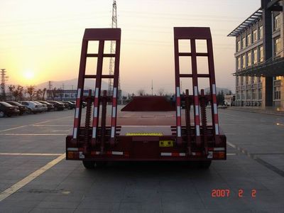 Tianming  TM9390TDP Low flatbed semi-trailer