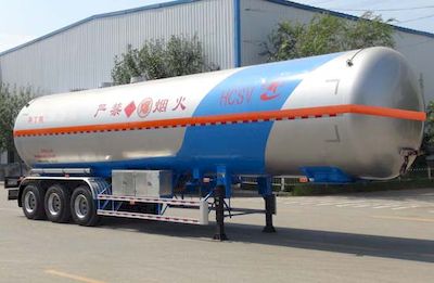 Changhua  HCH9409GYQA Semi trailer for liquefied gas transportation