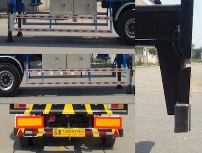 Changhua  HCH9409GYQA Semi trailer for liquefied gas transportation