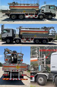 Hongyu  HYJ5320THRBCRH On site mixed emulsion explosive truck