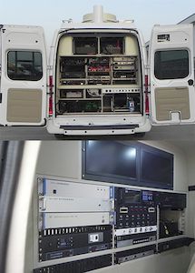 Jiangling Quanshun brand automobiles JX5049XJEMJ Monitoring vehicle