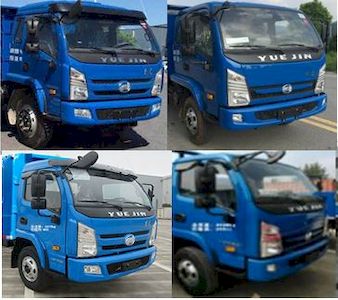 Yuejin  SH5042ZXLVEDBNW Box type garbage truck