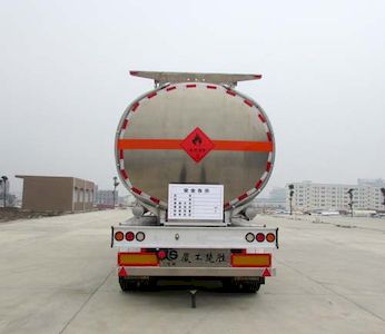 Chusheng  CSC9403GYYLF Aluminum alloy oil transport semi-trailer