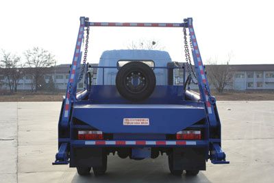 Ningqi brand automobiles HLN5120ZBSE6 Swing arm garbage truck