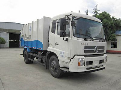 Dongfeng  EQ5120ZDJS4 Compressed docking garbage truck