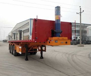 Zhenglong  JYC9401ZZXP Flat dump semi-trailer