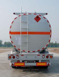 Jinbi  PJQ9402GRYL Aluminum alloy flammable liquid tank transport semi-trailer