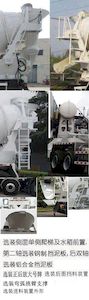 Tonghua  THT5319GJB13E Concrete mixing transport vehicle