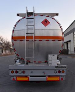 Jinxi  WPH9404GRYL Aluminum alloy flammable liquid tank transport semi-trailer