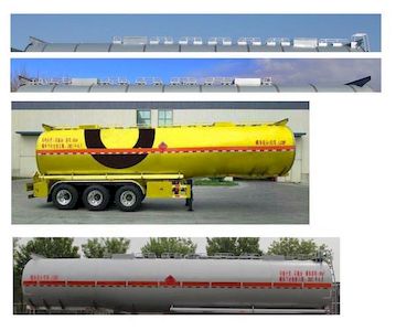 Jinxi  WPH9404GRYL Aluminum alloy flammable liquid tank transport semi-trailer