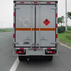 Huatong brand automobiles HCQ5032XRQSH5 Flammable gas box transport vehicle