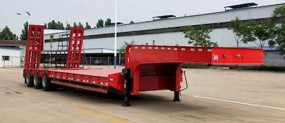 Pei Yonghang  HSB9400TDPXZ Low flatbed semi-trailer