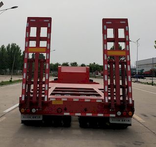 Pei Yonghang  HSB9400TDPXZ Low flatbed semi-trailer