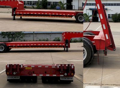 Pei Yonghang  HSB9400TDPXZ Low flatbed semi-trailer