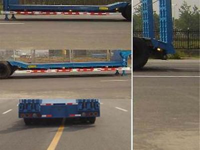 Tonghua  THT9301TD Low flatbed semi-trailer