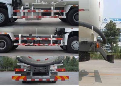 Xintiandi Heavy Industry Automobile XTD5250GFL Low density powder material transport vehicle