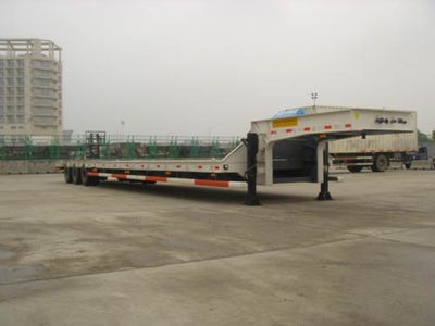 Qindao  QD9280TDP Low flatbed semi-trailer