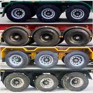 Chengshida Automobile SCD9408GFL Medium density powder material transportation semi-trailer