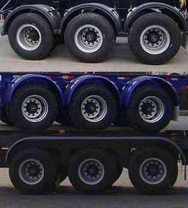 Chengshida Automobile SCD9408GFL Medium density powder material transportation semi-trailer