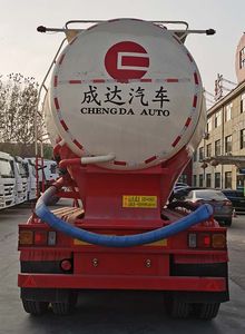 Chengshida Automobile SCD9408GFL Medium density powder material transportation semi-trailer