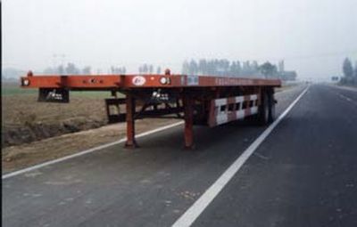 Huajun ZCZ9191JPContainer flatbed semi-trailer